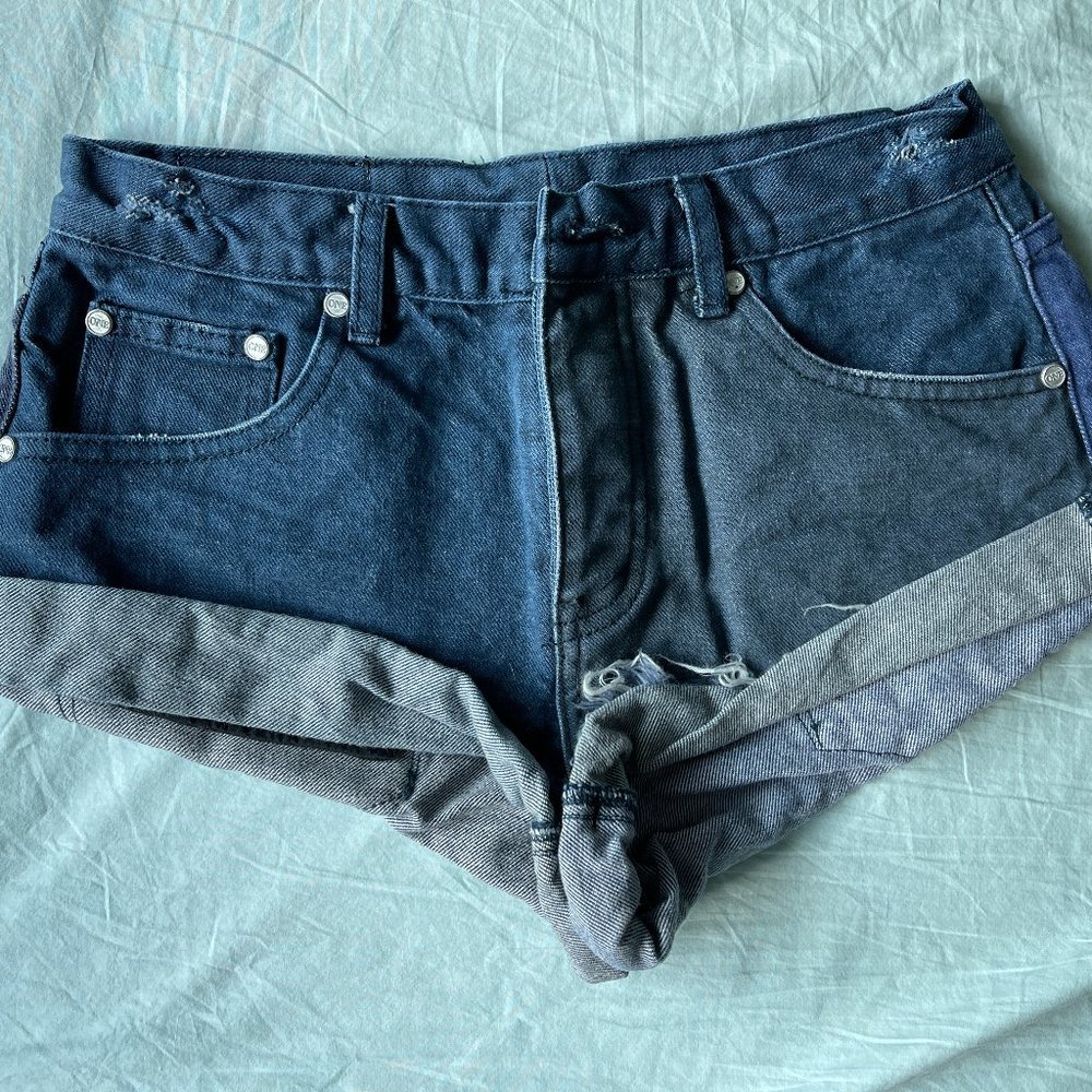 One Teaspoon Bandits Denim Shorts
